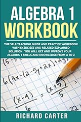 Algebra workbook self for sale  Delivered anywhere in USA 