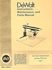 Manual dewalt powershop for sale  Delivered anywhere in USA 