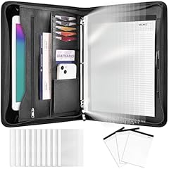 Leathario portfolio binder for sale  Delivered anywhere in USA 