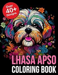 Lhasa apso coloring usato  Spedito ovunque in Italia 