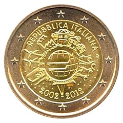 Moneta euro italia usato  Spedito ovunque in Italia 