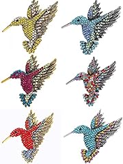 Pieces hummingbird brooch for sale  Delivered anywhere in USA 