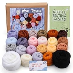 Luokefe colorswool roving for sale  Delivered anywhere in UK