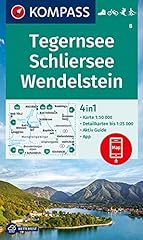 Kompass wanderkarte tegernsee gebraucht kaufen  Wird an jeden Ort in Deutschland