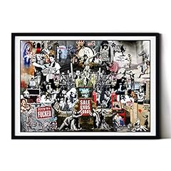 Banksy poster print for sale  Delivered anywhere in UK