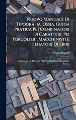 Nuovo manuale tipografia usato  Spedito ovunque in Italia 