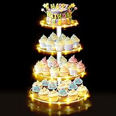 Cupcake stand led for sale  Delivered anywhere in Ireland