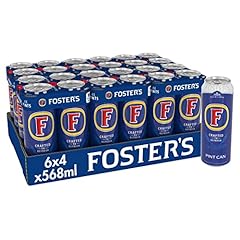 Fosters lager 24x568ml for sale  Delivered anywhere in UK