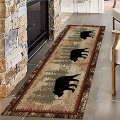 Bear rugs cabin for sale  Delivered anywhere in USA 