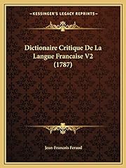 Dictionaire critique langue for sale  Delivered anywhere in UK