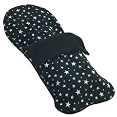 Used, Fleece Footmuff Compatible With Britax B-Dual - Black for sale  Delivered anywhere in UK
