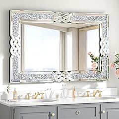 Crushed diamond mirror for sale  Delivered anywhere in UK