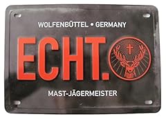 Jägermeister echt blechschild gebraucht kaufen  Wird an jeden Ort in Deutschland