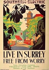 Vintage travel poster for sale  Delivered anywhere in UK