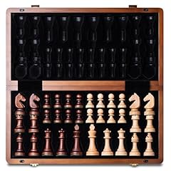Magnetic wooden chess for sale  Delivered anywhere in USA 