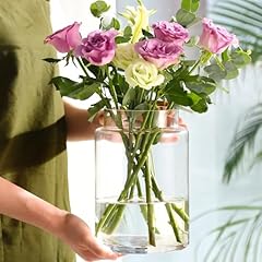 Koiueyw clear vases for sale  Delivered anywhere in USA 