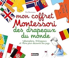 Coffret montessori drapeaux d'occasion  Livré partout en France
