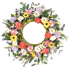 Artificial flower wreath for sale  Delivered anywhere in USA 