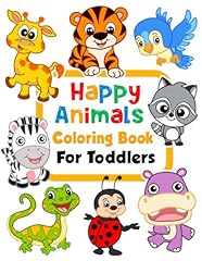 Happy animals coloring for sale  Delivered anywhere in USA 