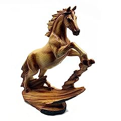 Statue cheval bois d'occasion  Livré partout en France