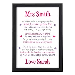 Personalised teacher poem for sale  Delivered anywhere in UK