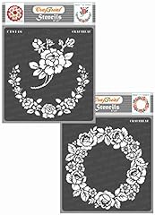 CrafTreat Flower Stencils for Painting on Wood, Canvas, for sale  Delivered anywhere in Canada