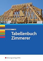 Tabellenbuch zimmerer gebraucht kaufen  Wird an jeden Ort in Deutschland