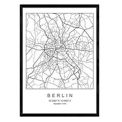 Nacnic minimalistische stadtpl gebraucht kaufen  Wird an jeden Ort in Deutschland