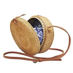 Handwoven round rattan for sale  Delivered anywhere in USA 