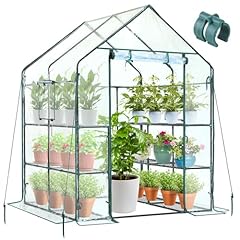 Ohuhu plastic greenhouse for sale  Delivered anywhere in UK