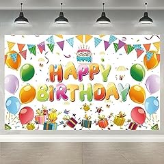 Happy birthday decorations for sale  Delivered anywhere in UK