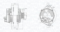 Alternator rover usato  Spedito ovunque in Italia 