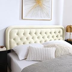 Upholstered tufted beige for sale  Delivered anywhere in USA 