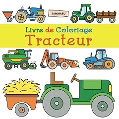 Livre coloriage tracteur d'occasion  Livré partout en France