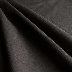 Plain black ponti for sale  Delivered anywhere in UK