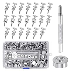 62pcs snap fastener for sale  Delivered anywhere in UK