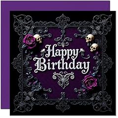 Gothic birthday card for sale  Delivered anywhere in UK