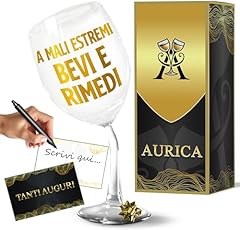 Aurica calice vino usato  Spedito ovunque in Italia 