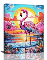 Flamingo decor wall for sale  Delivered anywhere in USA 