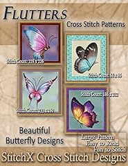 Flutters cross stitch for sale  Delivered anywhere in USA 