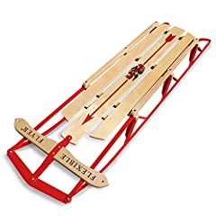 Flexible Flyer Large Steel Runner Sled. Metal & Wood for sale  Delivered anywhere in USA 