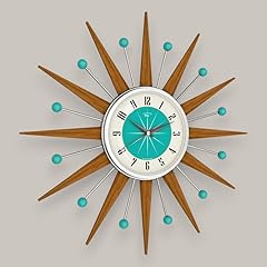 Handmade teak sunburst for sale  Delivered anywhere in USA 