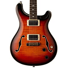 PRS Guitars 6 String SE Hollowbody II Tri-Color Sunburst with Case, Right (105536:TC) for sale  Delivered anywhere in Canada