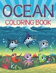 Ocean coloring book d'occasion  Livré partout en France