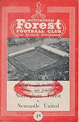 Nottingham forest newcastle for sale  Delivered anywhere in UK