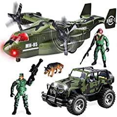 JOYIN MIlitary Vehicle Toy Set of Friction Powered for sale  Delivered anywhere in UK