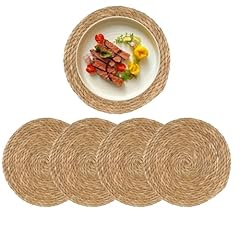 Round woven placemats for sale  Delivered anywhere in USA 