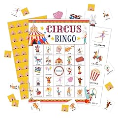 Zcsni circus bingo for sale  Delivered anywhere in USA 