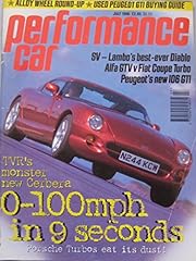 Performance car magazine for sale  Delivered anywhere in UK