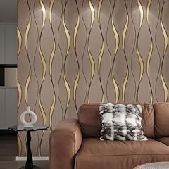 Snewvie brown wallpaper for sale  Delivered anywhere in UK